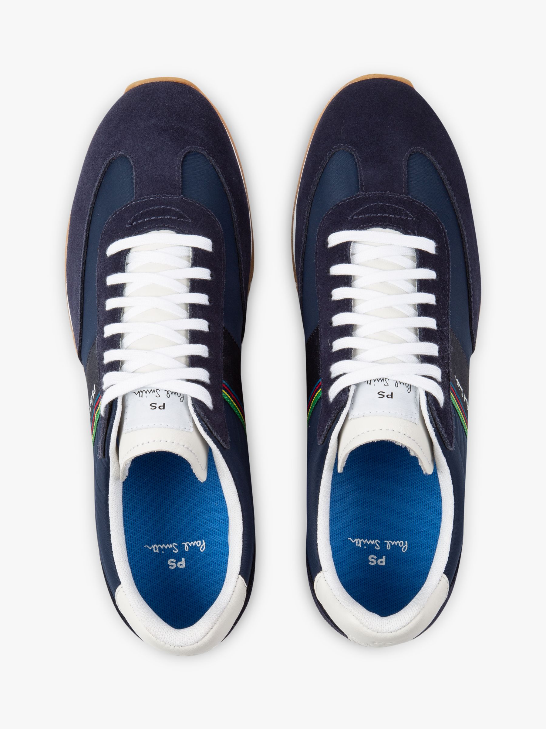 paul smith navy trainers