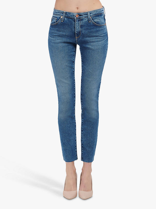 AG The Prima Skinny Cigarette Ankle Jeans at John Lewis & Partners