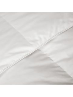 John Lewis Natural Duck Feather and Down Duvet, 4.5 Tog, White, Single, 135 x 200cm