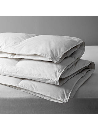 John Lewis & Partners Natural Duck Feather and Down 3-in-1 Duvet, 13.5 Tog (4.5 + 9 Tog), Super King