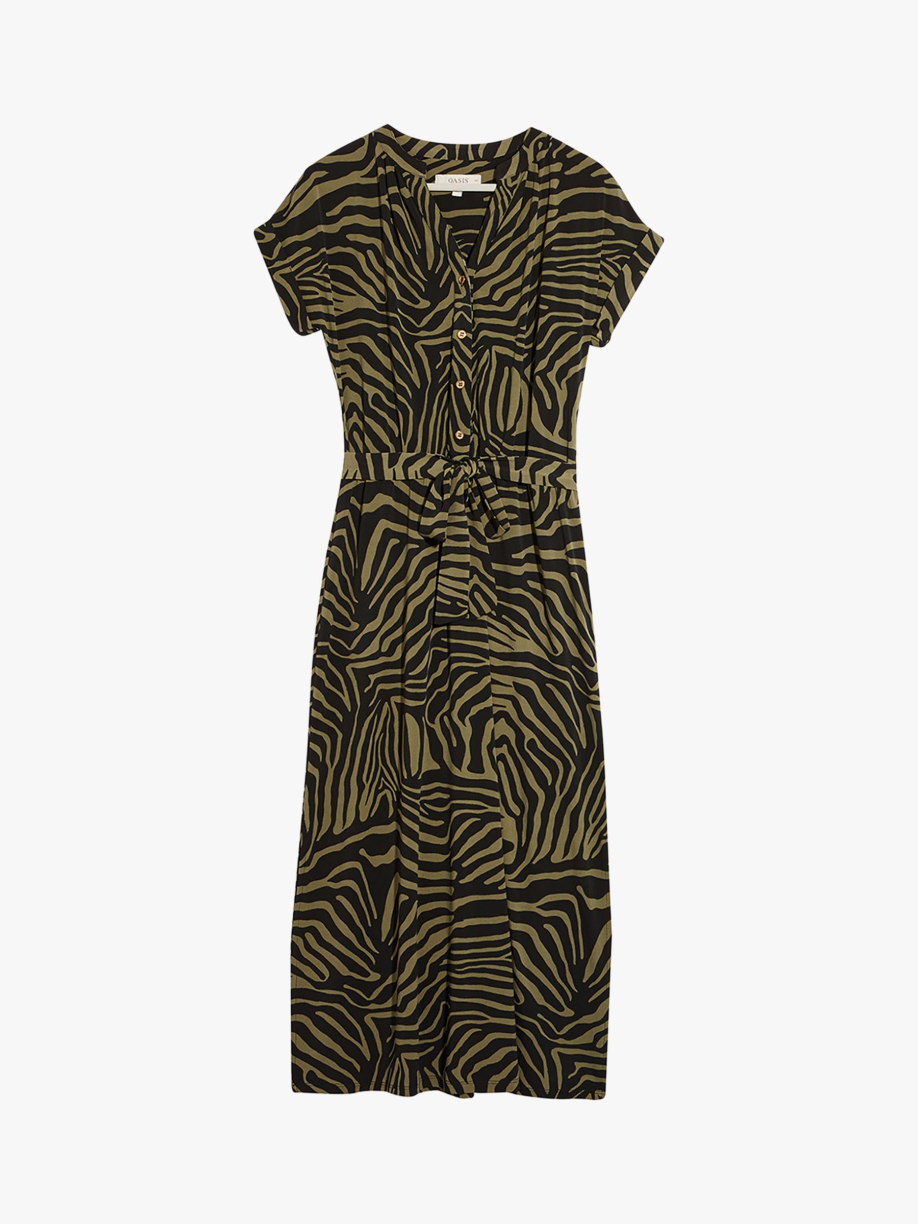 oasis tiger print dress