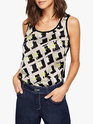 Damsel in a Dress Roscoe Abstract Print Sleeveless Top, Multi
