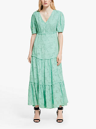 Somerset by Alice Temperley Floral Jacquard Maxi Dress, Mint