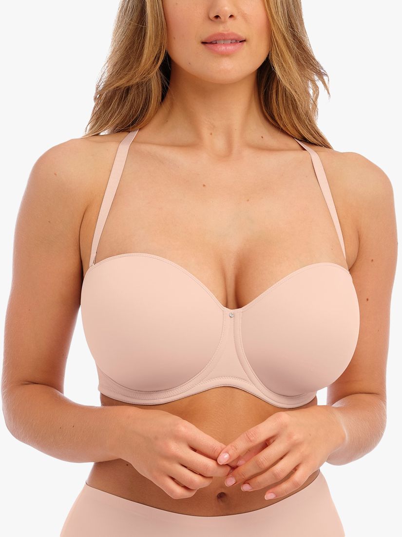Fantasie Smoothing Underwire Moulded Strapless Bra, Nude, 36G