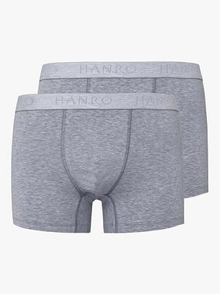 Hanro Stretch Cotton Trunks, Pack of 2
