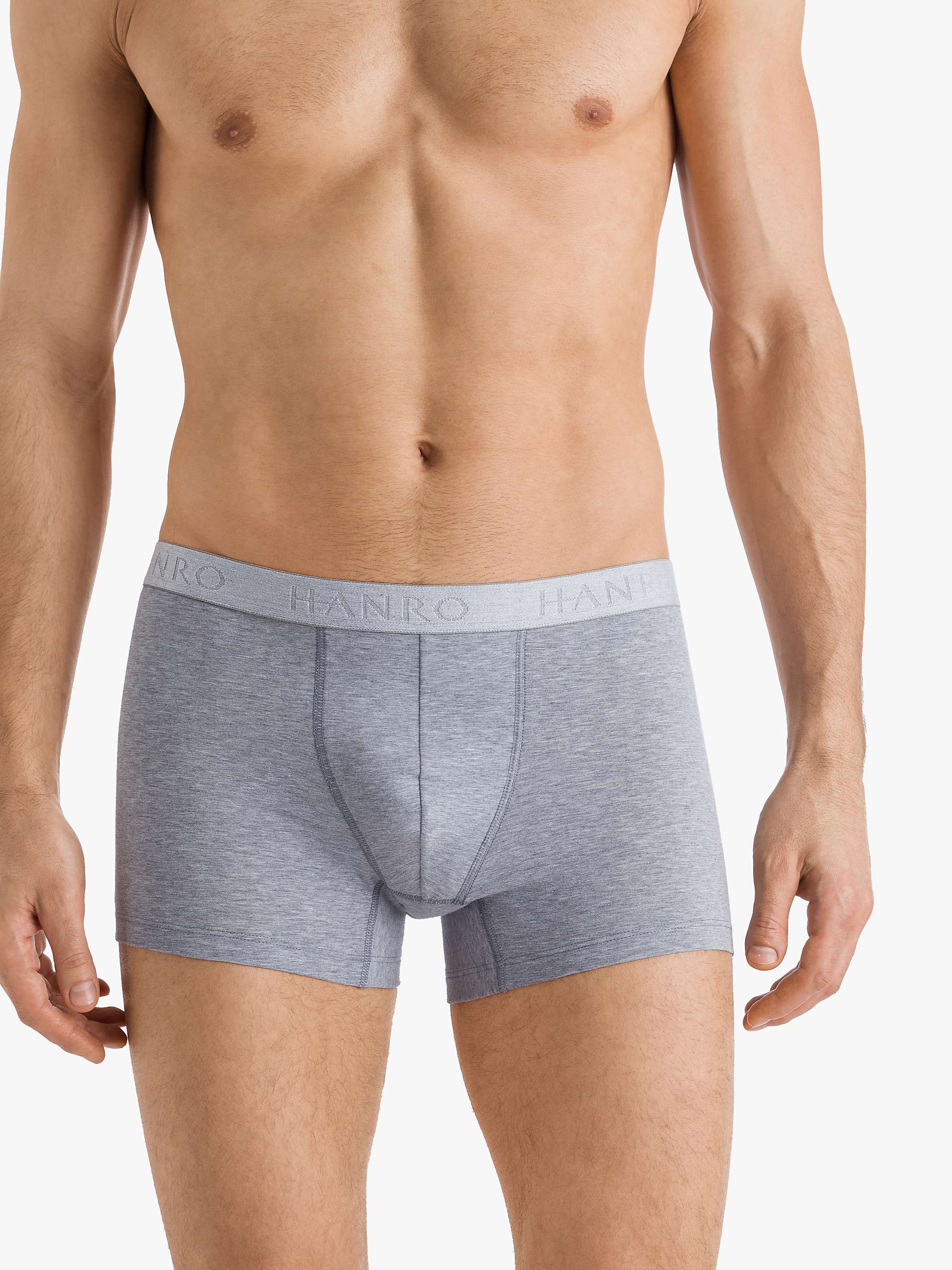 Buy Hanro Stretch Cotton Trunks, Pack of 2 Online at johnlewis.com