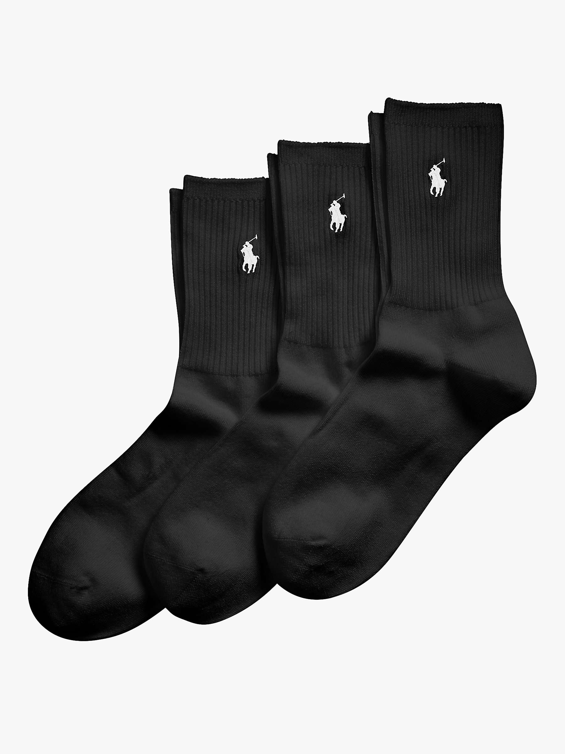 Buy Polo Ralph Lauren Ankle Socks, Pack of 3 Online at johnlewis.com