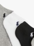 Polo Ralph Lauren Trainer Socks, Pack of 6, Multi