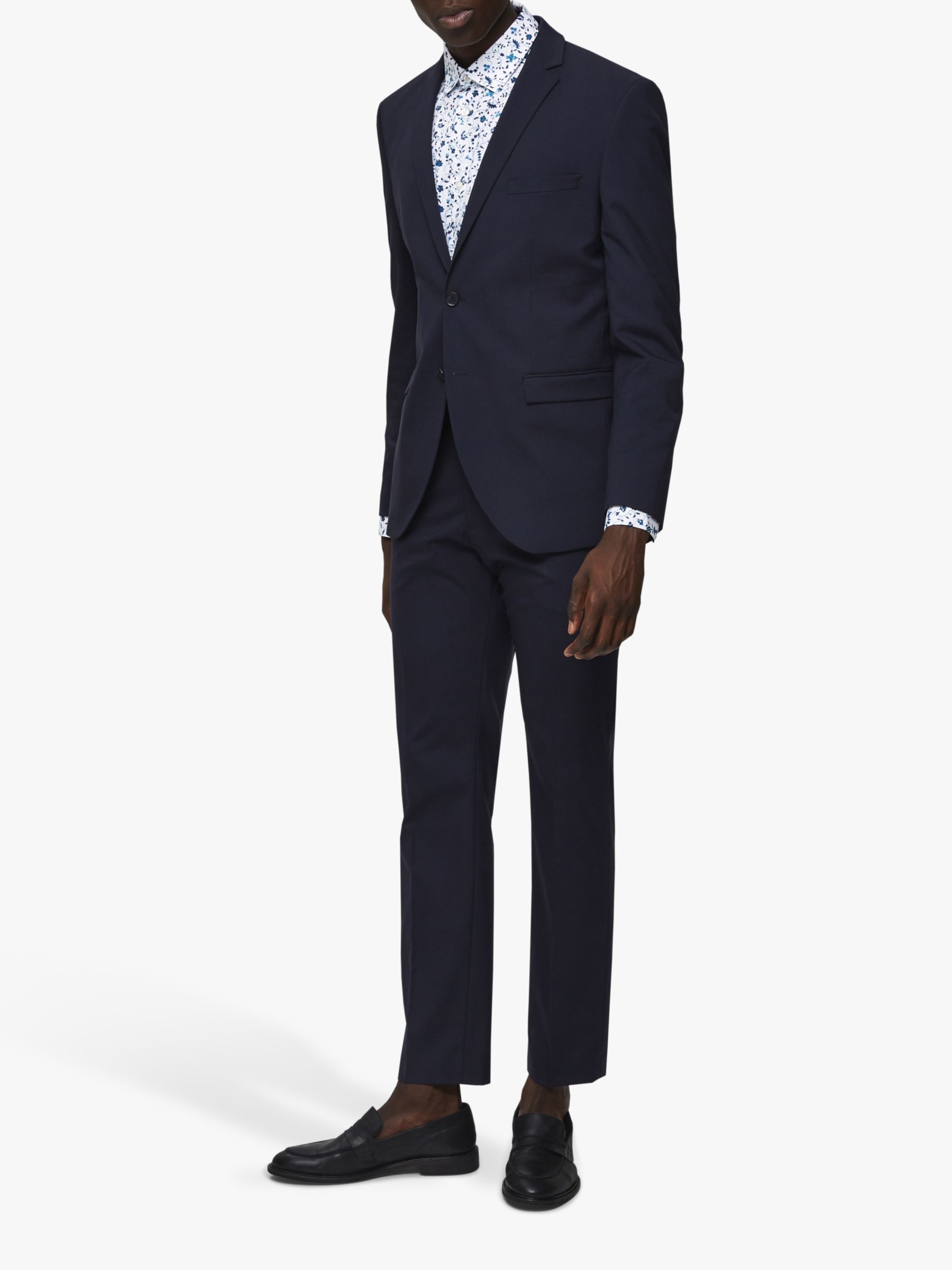 slump ingeniørarbejde Et bestemt SELECTED HOMME Slim Fit Suit Jacket, Navy at John Lewis & Partners