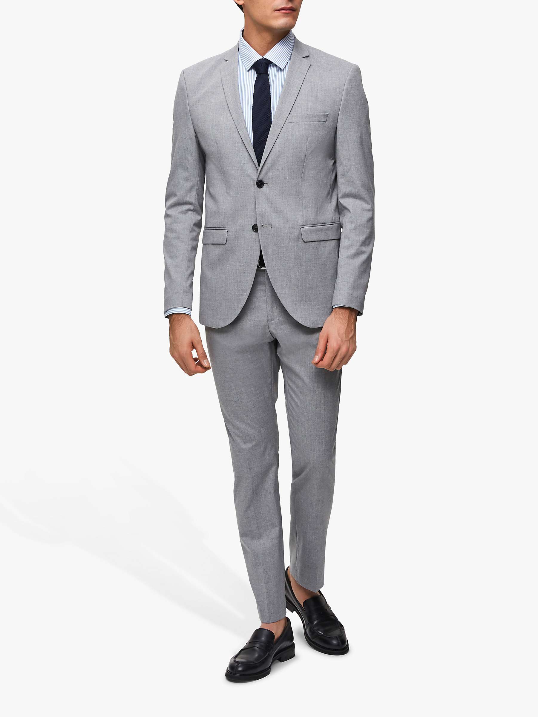 Buy SELECTED HOMME Slim Fit Suit Trousers Online at johnlewis.com