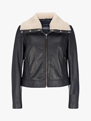 Mint Velvet Borg Leather Jacket