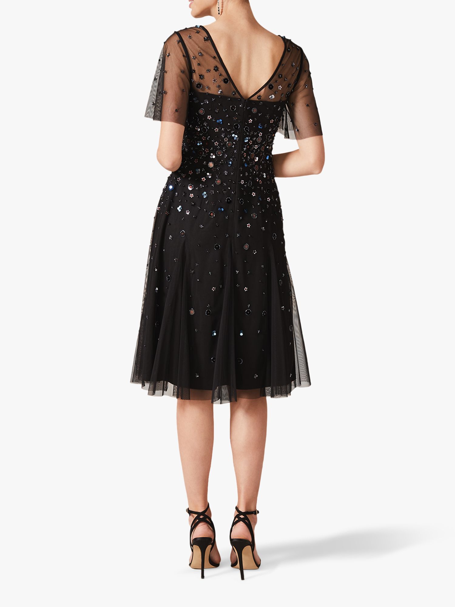 Phase Eight Molly Flared Sequin Dress