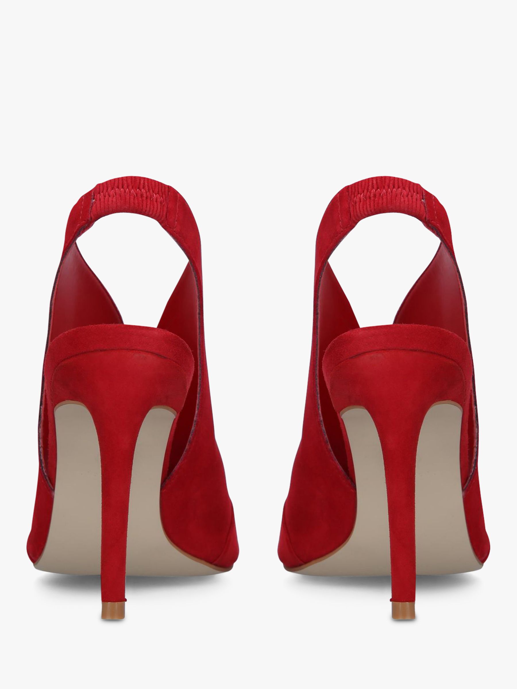 carvela red suede shoes