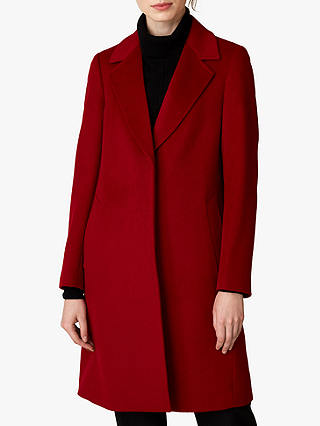 Jaeger Wool Single Breasted A-Line Coat