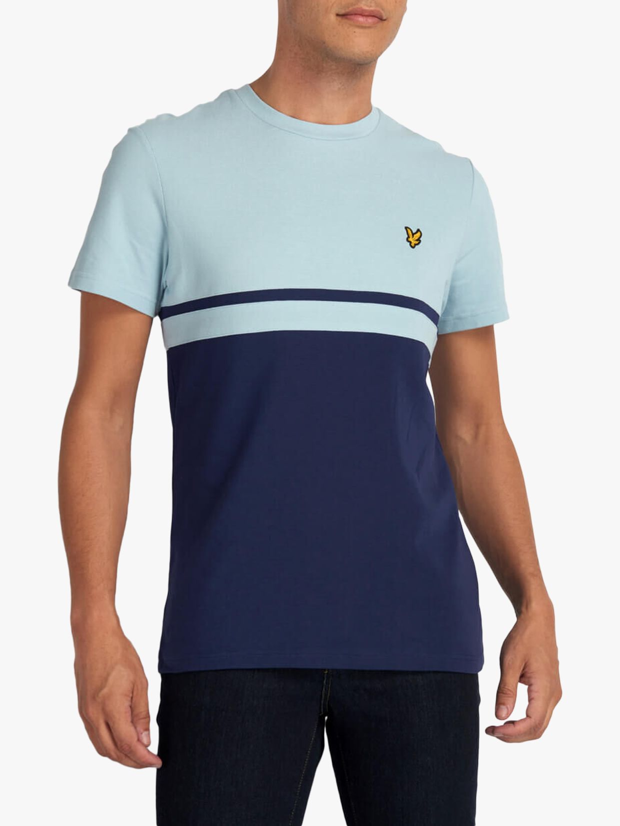 Lyle & Scott Colour Block Crew Neck T-Shirt review