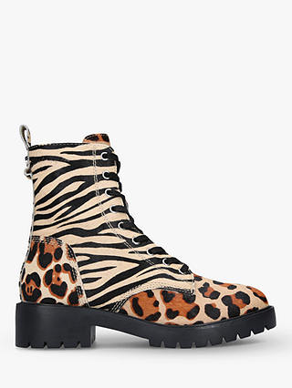 Steve Madden Grid Lace Up Ankle Boots, Multi