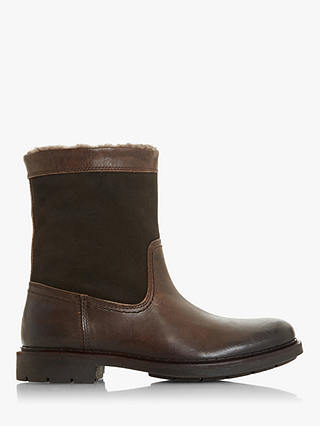 Dune Clouds Shearling Lined Leather Boots