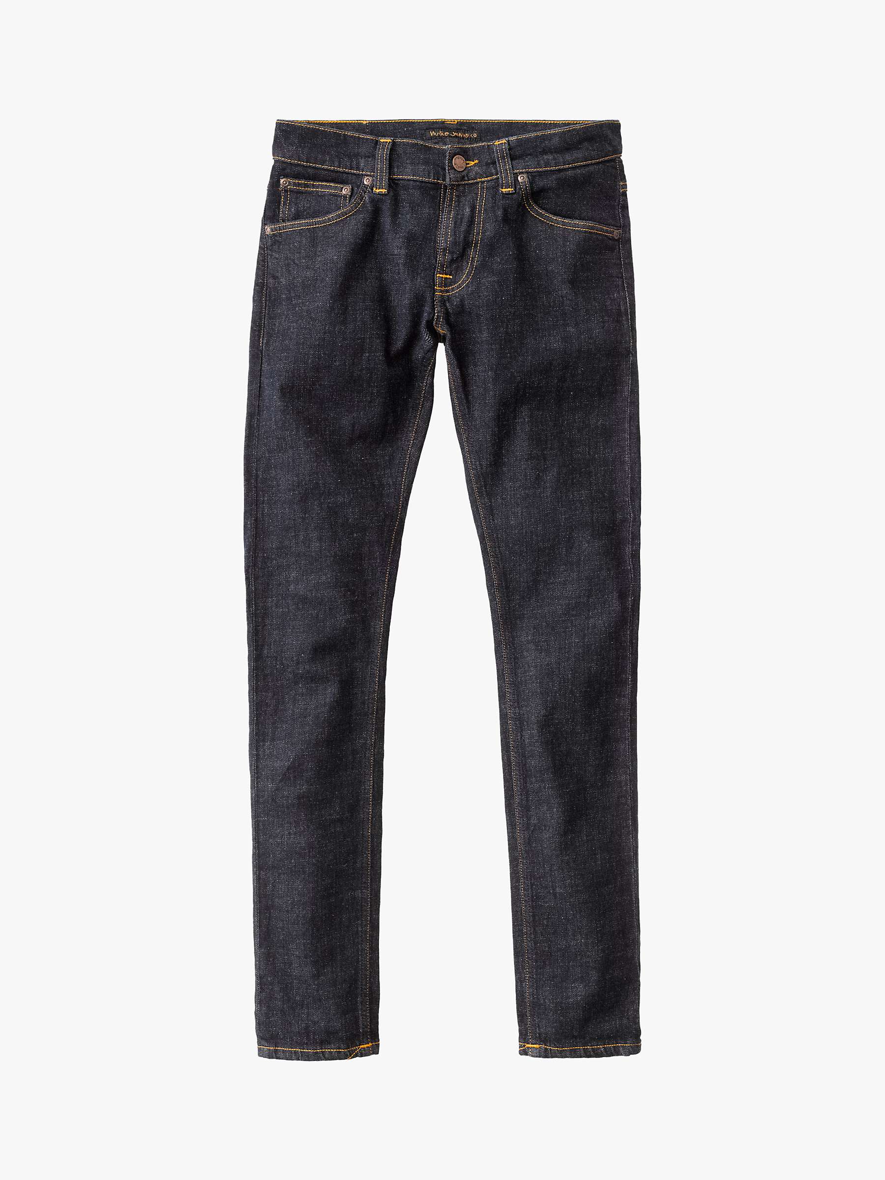 Buy Nudie Jeans Slim Tight Terry Jeans, Rinse Twill Online at johnlewis.com