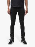 Nudie Jeans Slim Tight Terry Jeans, Everblack