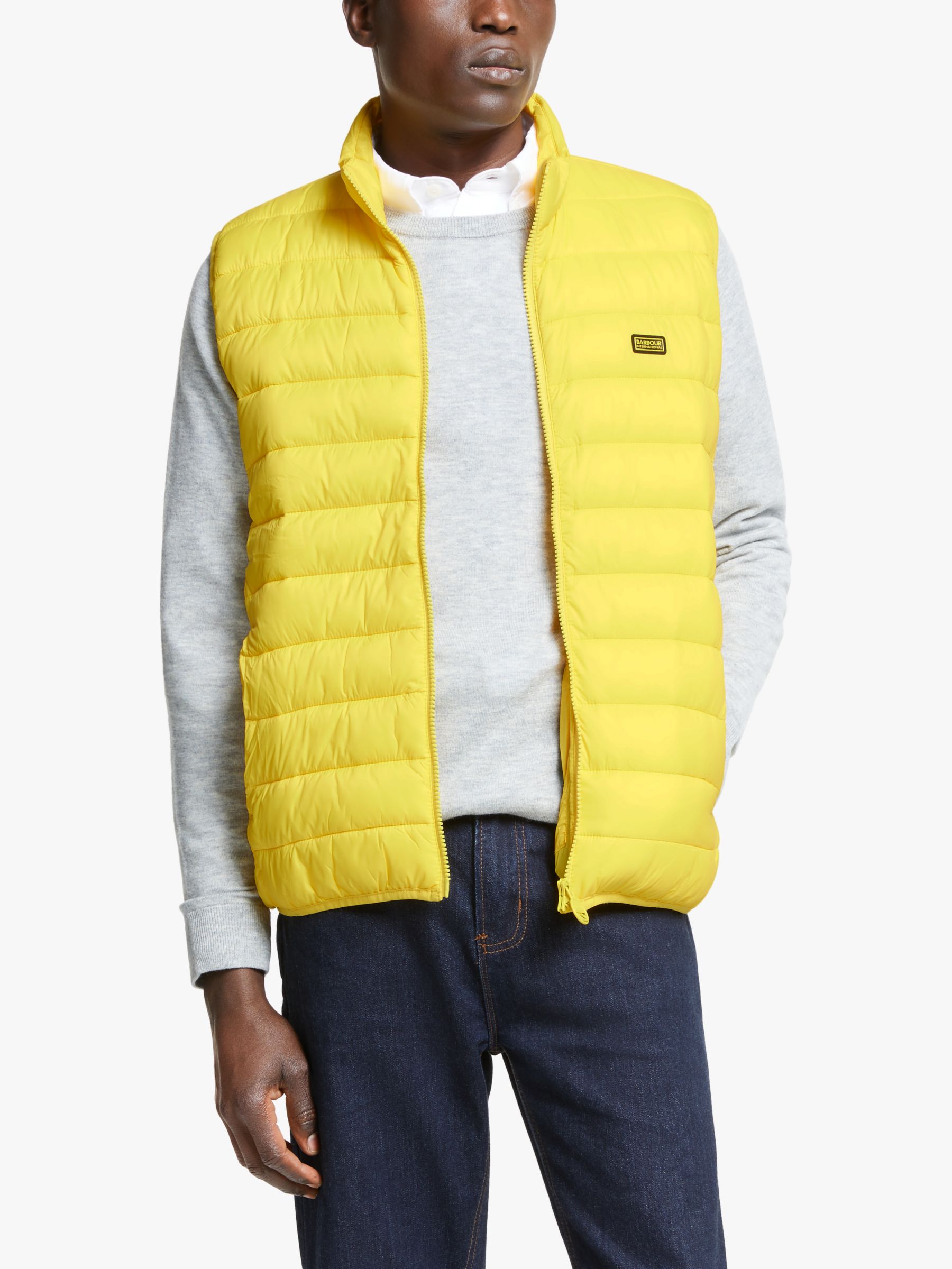 yellow barbour jacket mens