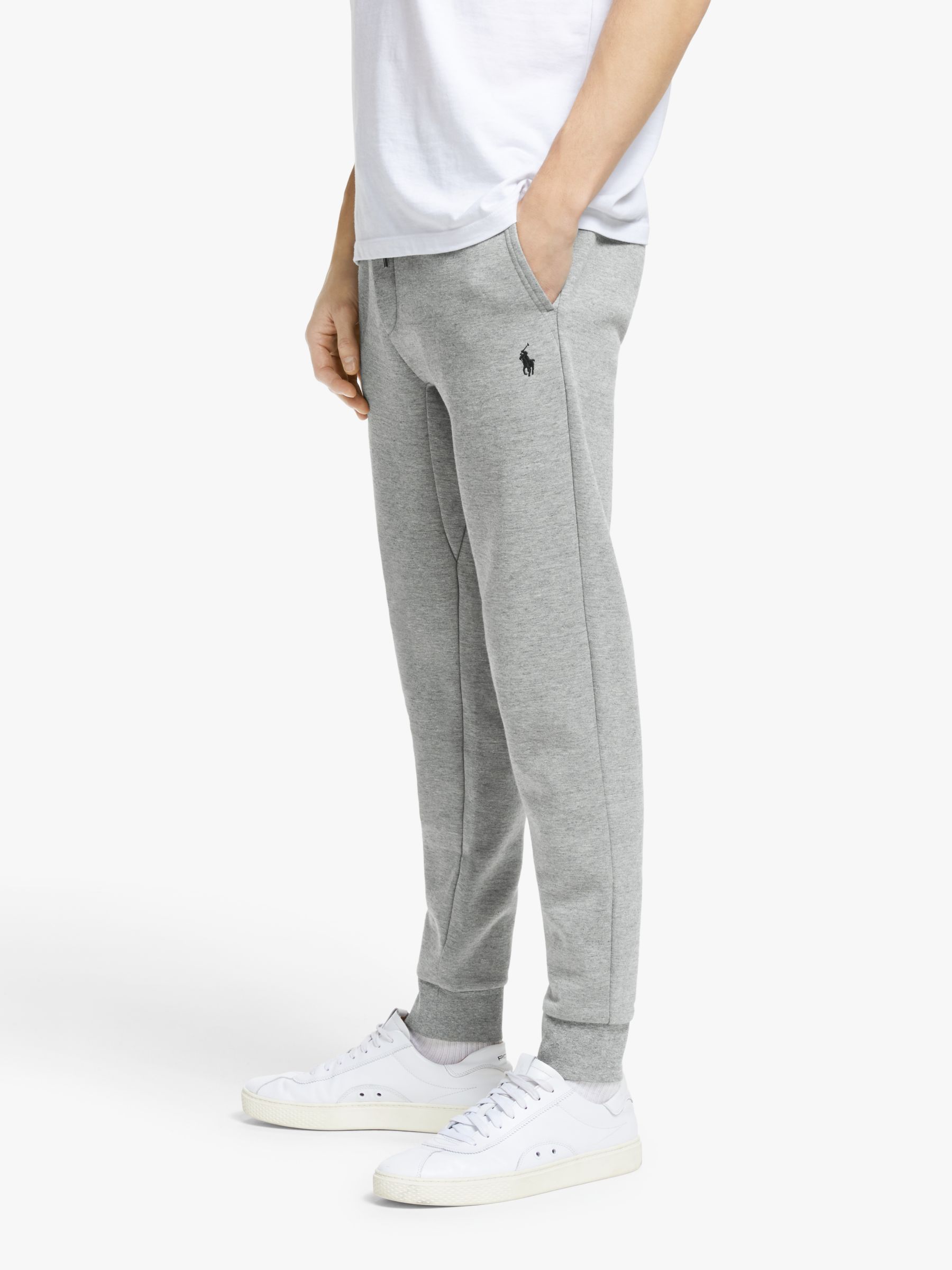 Tracksuit bottoms Polo Ralph Lauren - Logo embroidery cotton blend joggers  - 710652314001