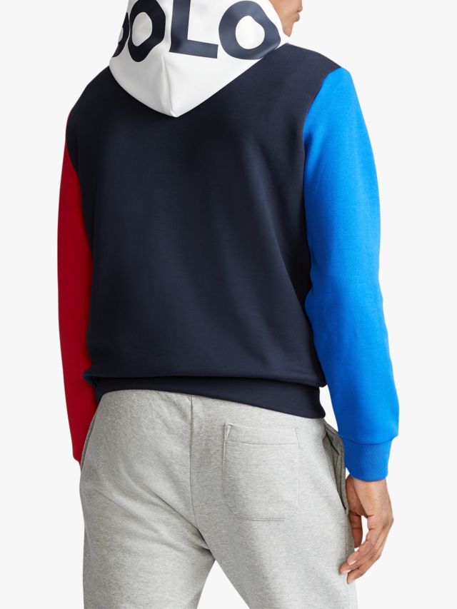 Ralph lauren colorblock on sale hoodie