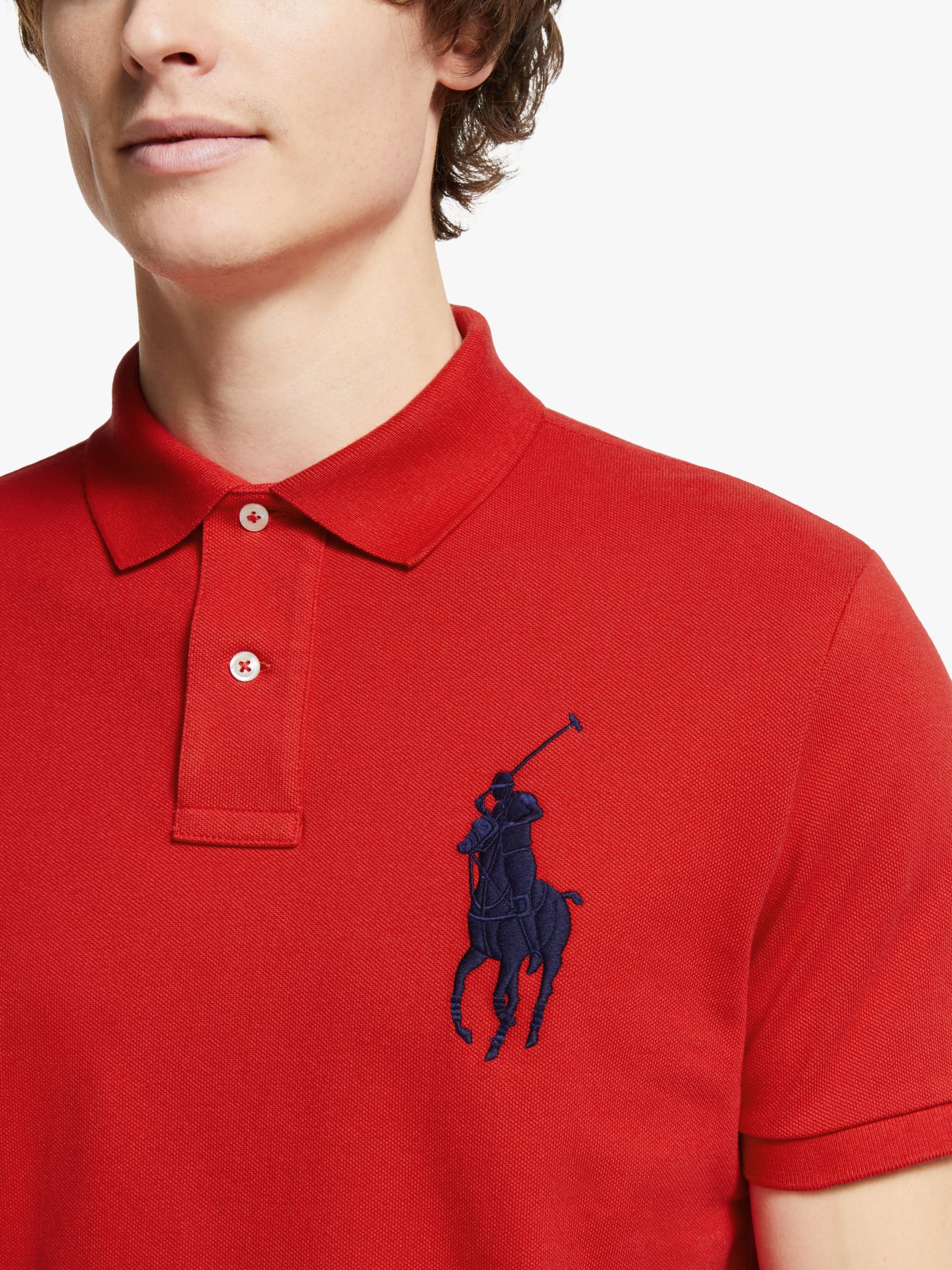 big horse polo shirt