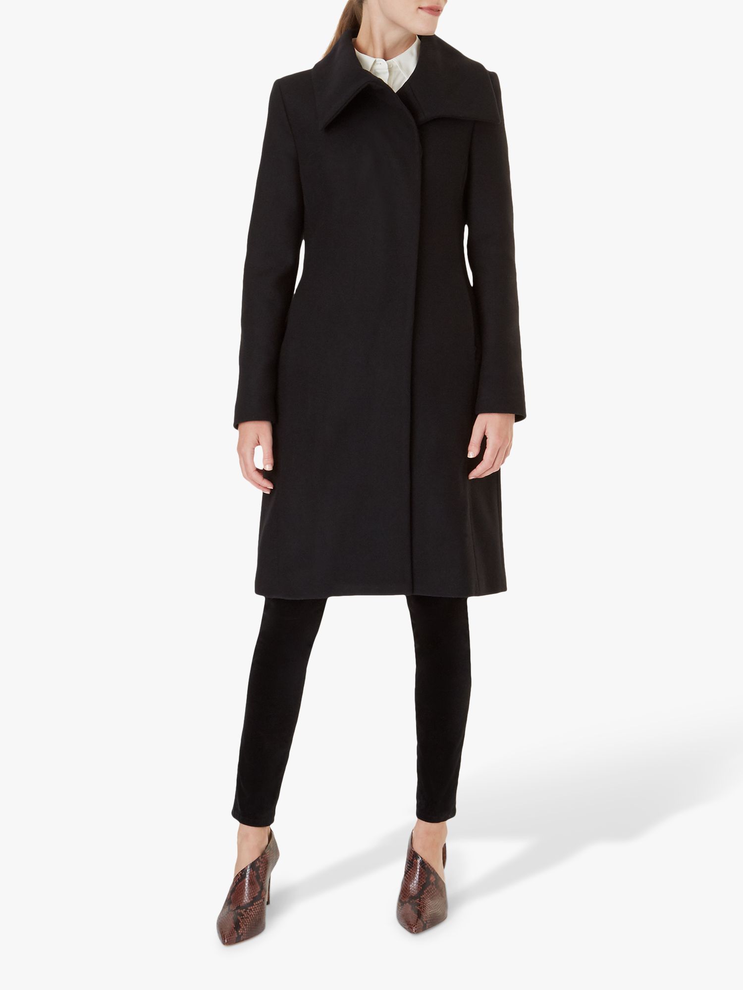 Hobbs Samantha Coat, Black