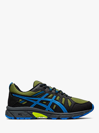 ASICS GEL-VENTURE 7 Men's Trail Running Shoes, Lime/Directorie Blue