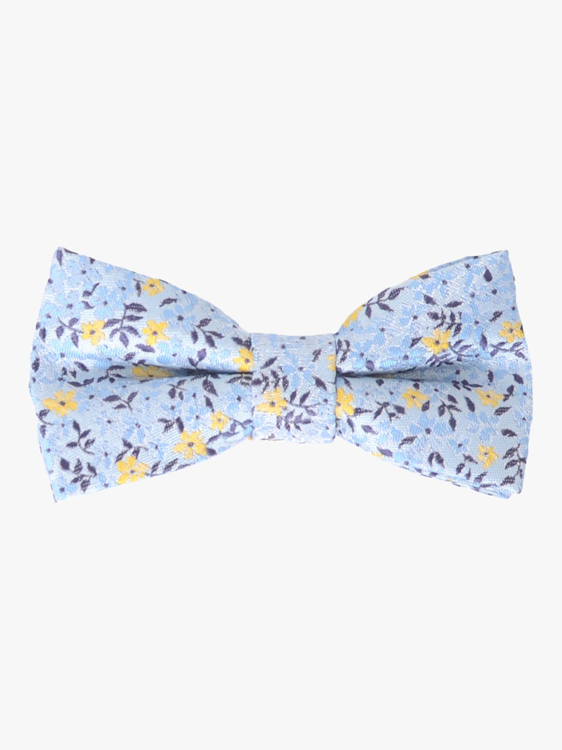 John Lewis Kids' Floral Bow Tie, Blue/Multi