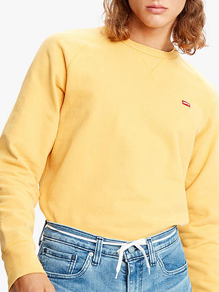 Levi's Original Icon Crew Neck Sweatshirt, Golden Apricot