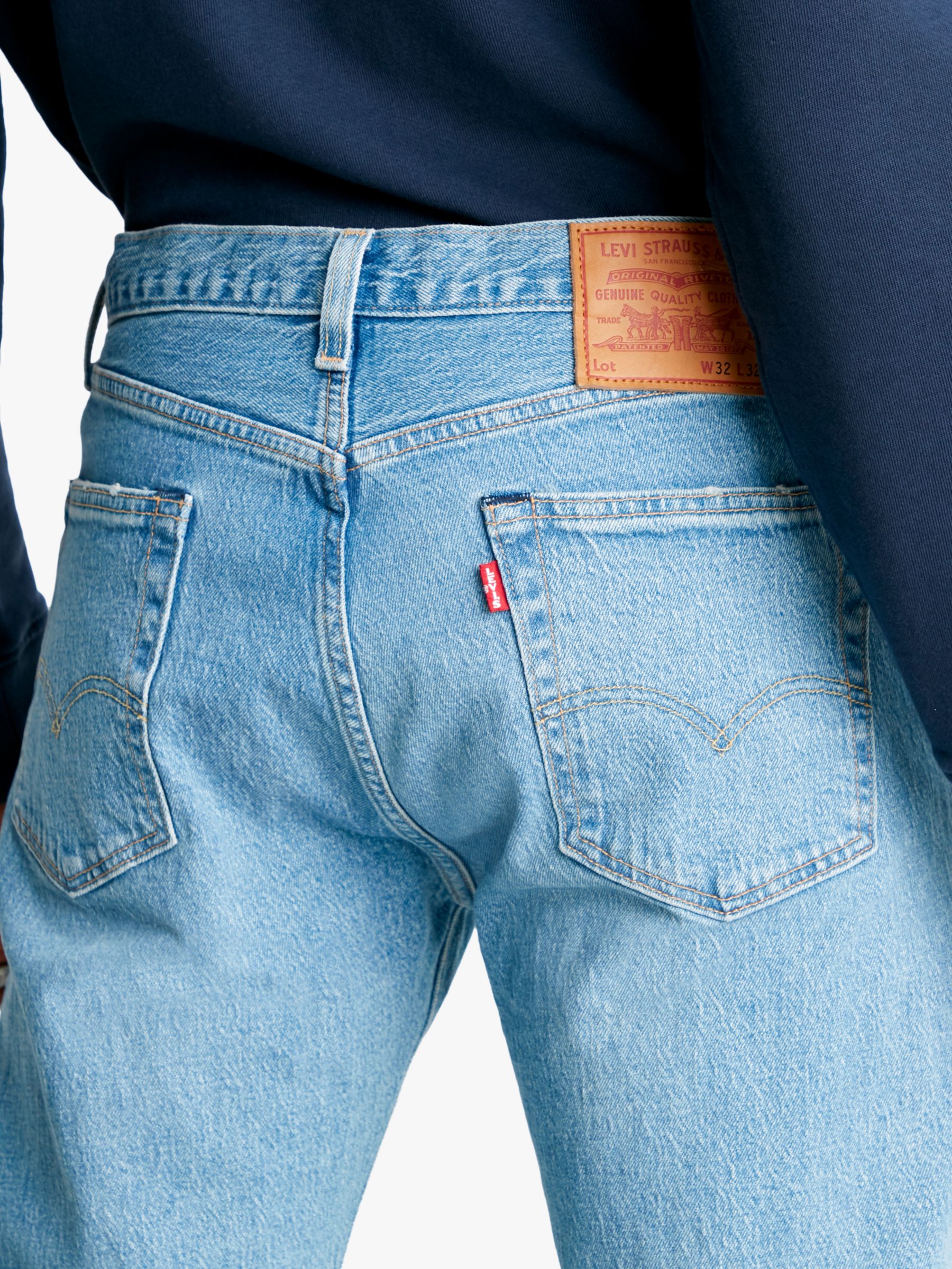 Levi's 501 '93 Original Straight Fit Jeans, Basil Castle, 30R