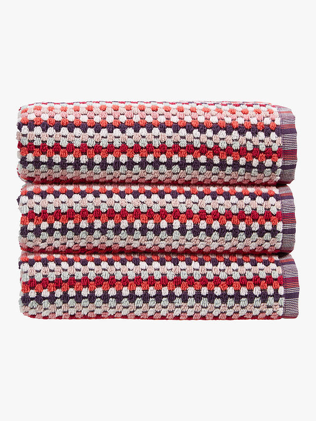 Christy Carnaby Stripe Neutral Hand Towel 