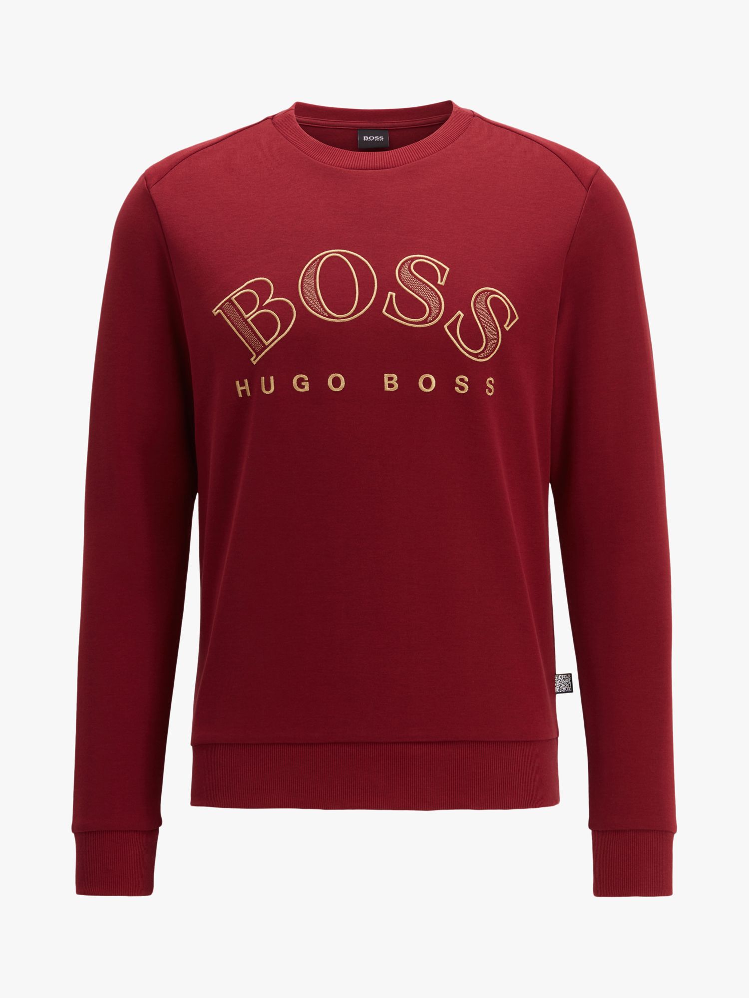 pink hugo boss sweatshirt