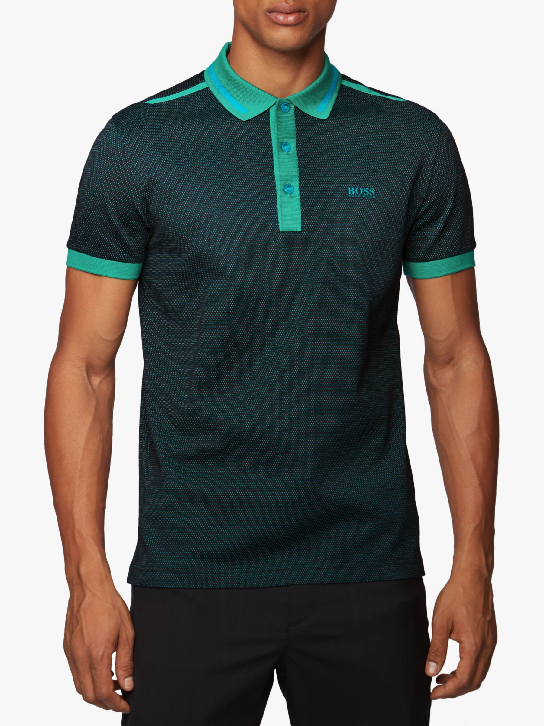 BOSS 2 Regular Fit Polo Shirt, Green