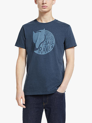 Fjällräven Forever Nature Logo T-Shirt, Navy