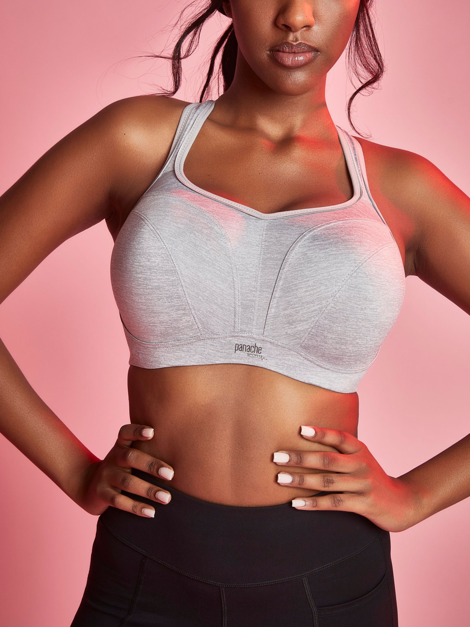 Womens Cotton Adjustable Sports Bra Tiktok Plus Size, Padded