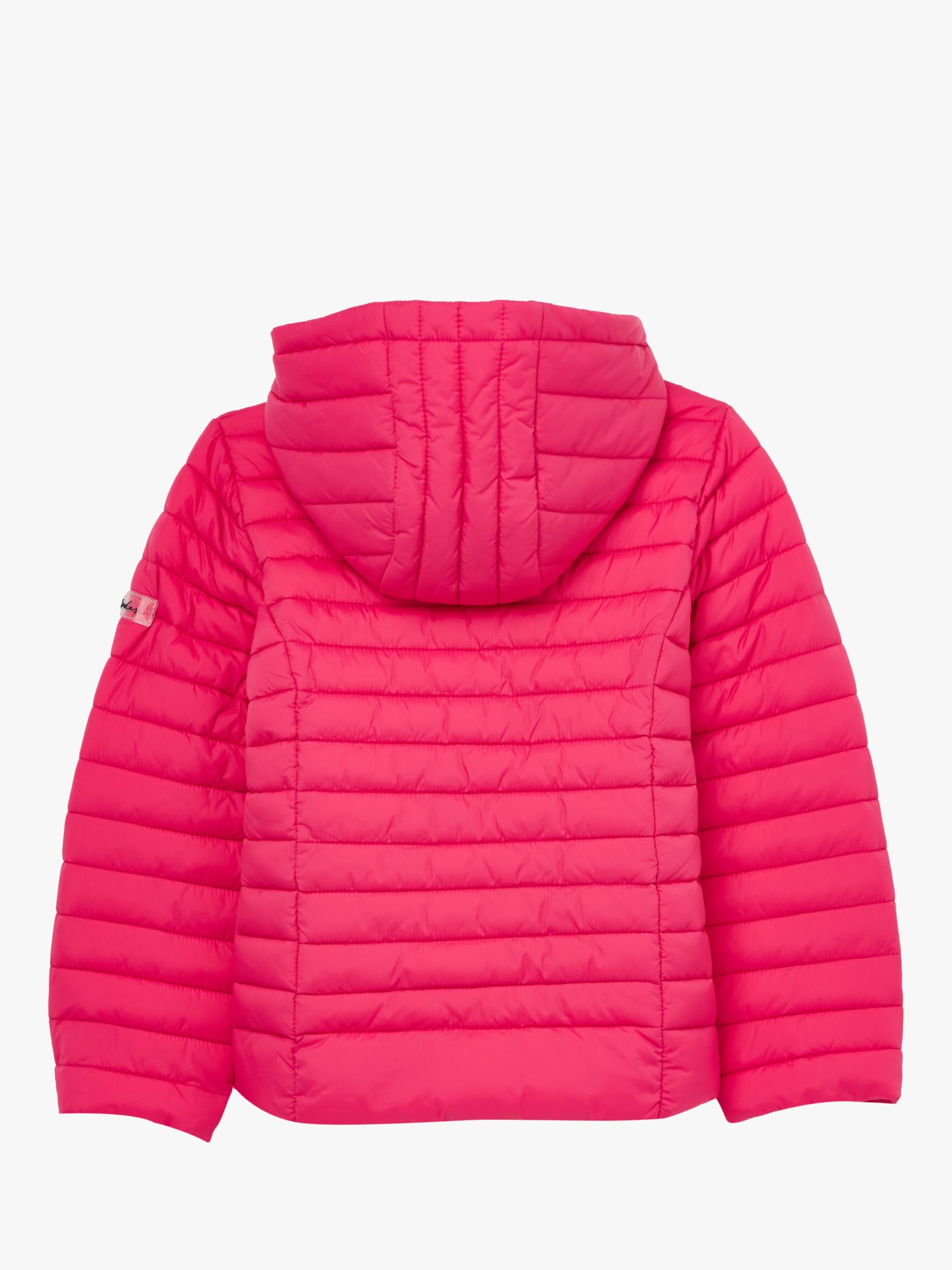 Little Joule Girls' Kinnaird Jacket, Bright Pink