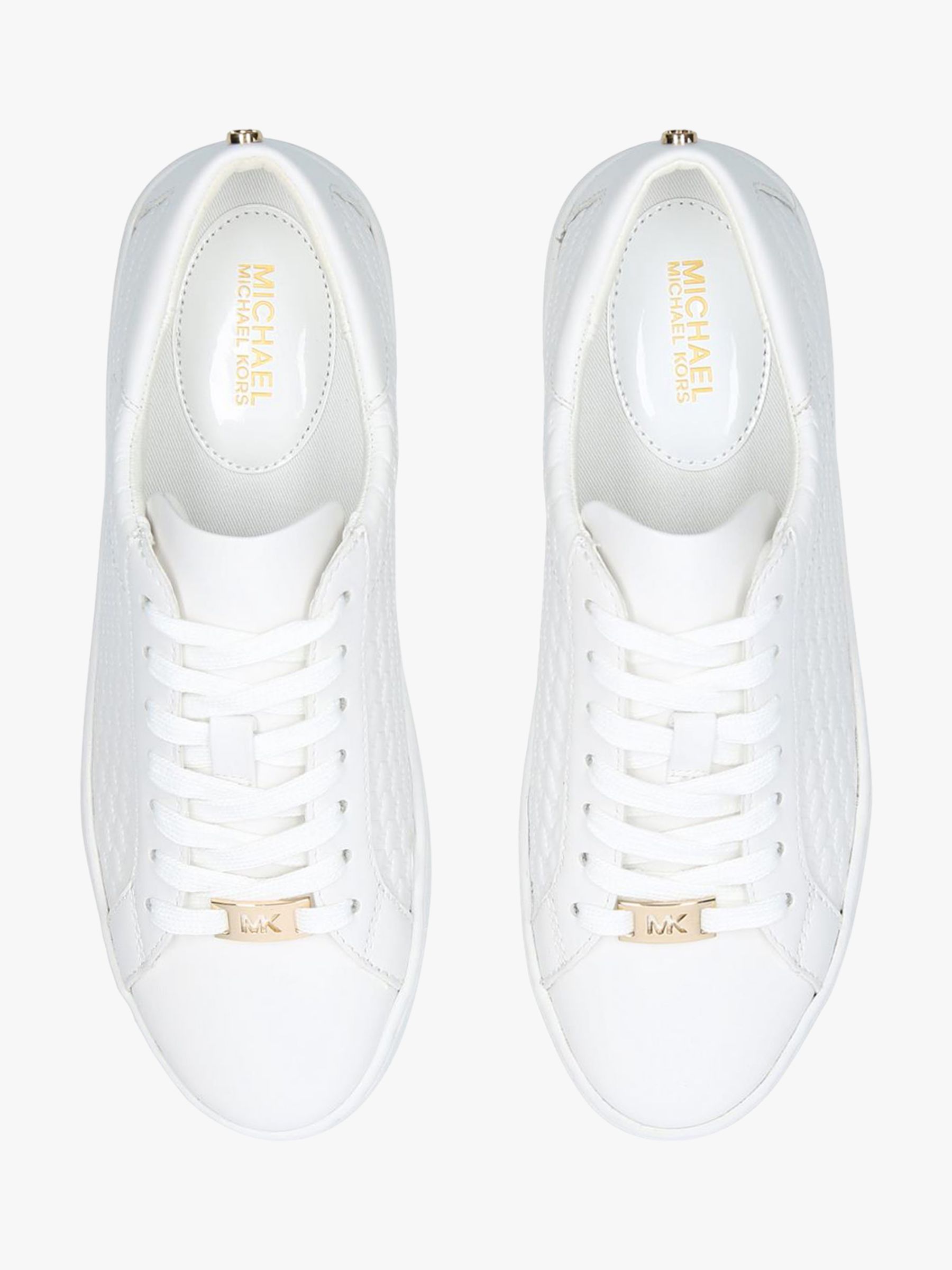 michael kors colby white trainers