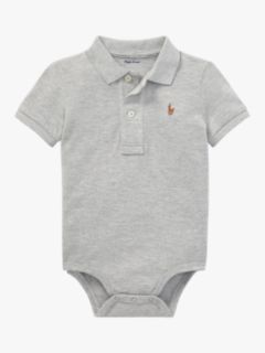 Polo Ralph Lauren Baby Bodysuit, Grey, 3 months