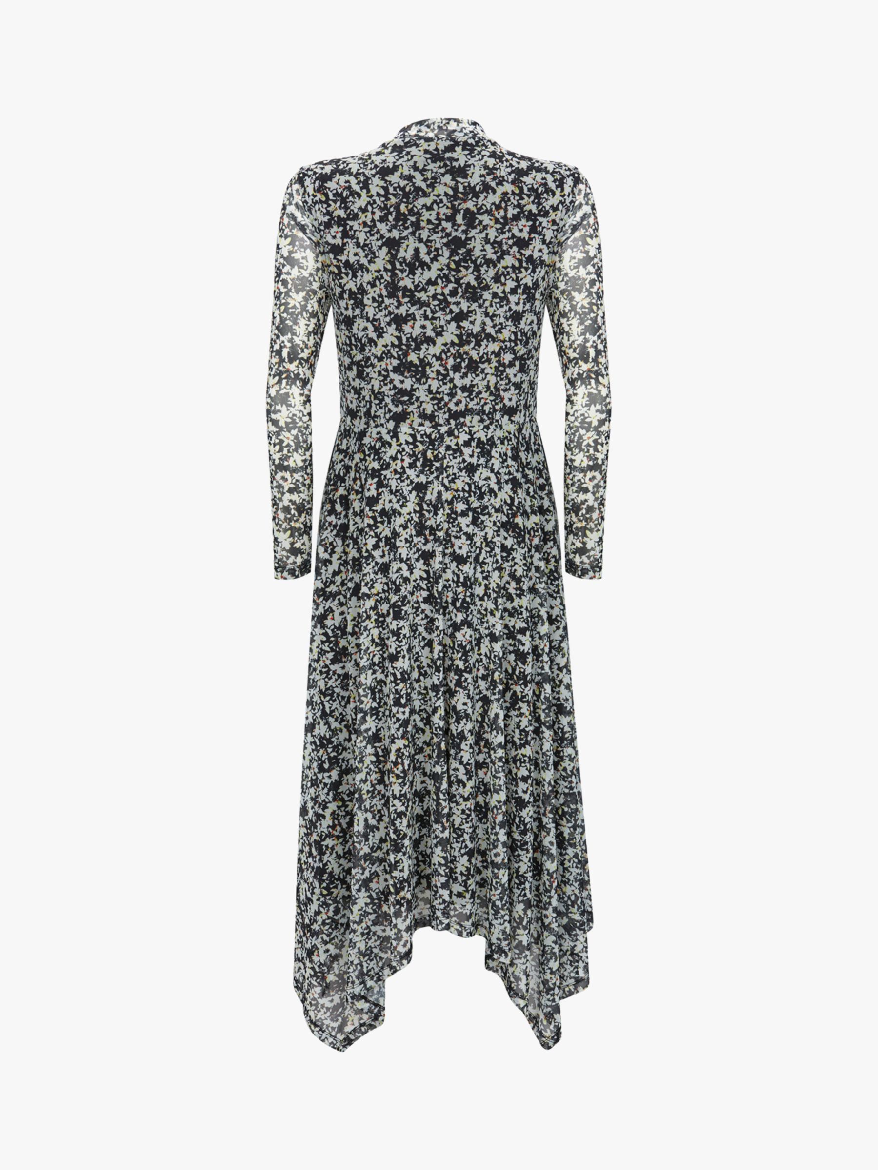 Mint Velvet Bonnie Print Jersey Midi Dress, Multi at John Lewis & Partners