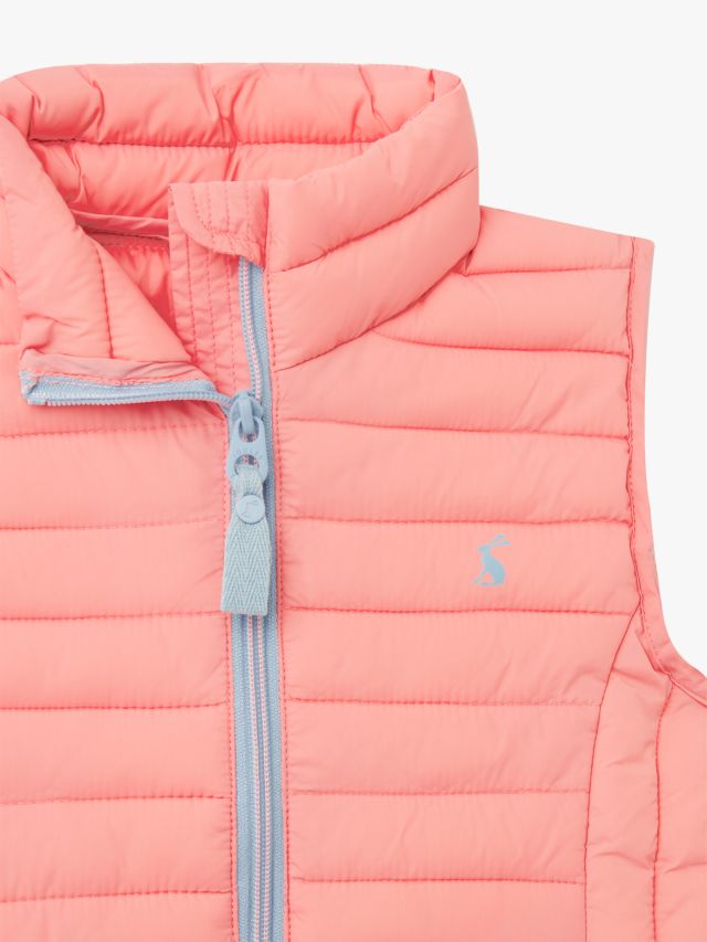 Girls on sale pink gillet