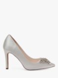 Rainbow Club Nelly Satin Jewel Court Shoes, Ivory