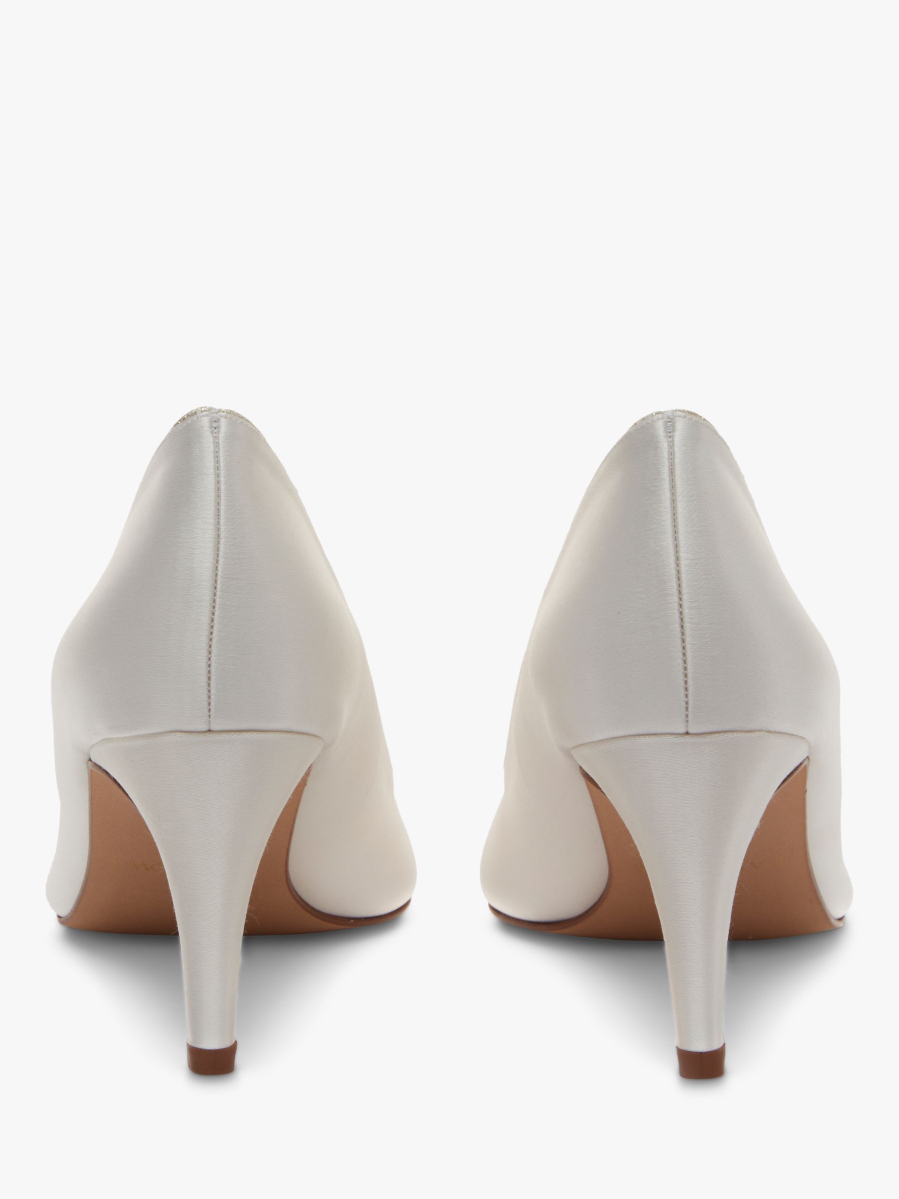 Rainbow Club Stella Pointed Court Shoes, Ivory at John Lewis & Partners