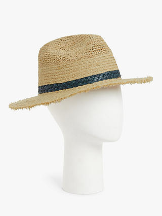 Failsworth Straw Fedora Hat, Neutral