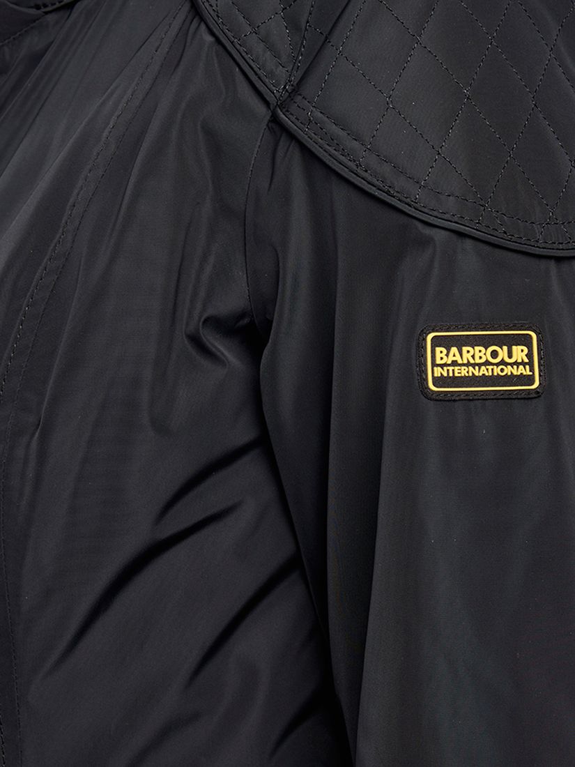 barbour garrison jacket black