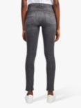 French Connection Mid Rise Skinny Rebound Jeans, Charcoal