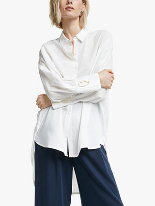 Mother of Pearl Tencel™ Shirt, White