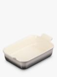 Le Creuset Stoneware Deep Rectangular Oven Dish, Flint