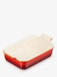 Le Creuset Stoneware Deep Rectangular Oven Dish, Cerise